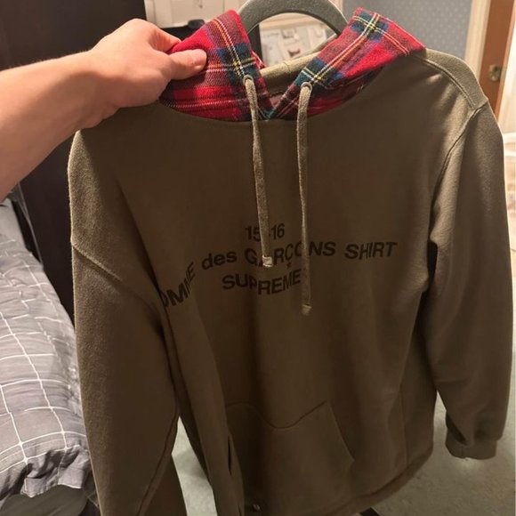 Supreme x CDG Hoodie Shirt - Picture 1 of 2